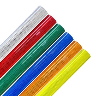 Harga yang bagus Long Lasting High Visibility Diamond Retro Reflective Film untuk tanda lalu lintas on line