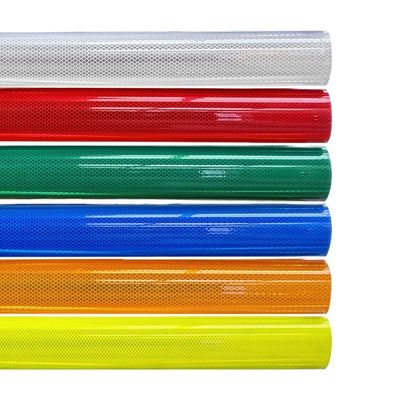 Harga yang bagus Self Adhesive Diamond Grade Film Printable Reflective Sheet Untuk Tanda Jalan on line