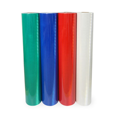 Harga yang bagus Self Adhesive Printable PET Keamanan Lalu Lintas Prismatic Reflective Sheet on line