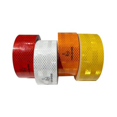 Harga yang bagus High Visibility Acrylic ECE 104 Vehicle Conspicuity Marking untuk Kendaraan Berat on line