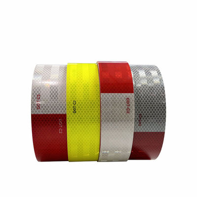 Harga yang bagus Waterproof Micro Prismatic Conspicuity DOT C2 Reflective Tape untuk truk on line