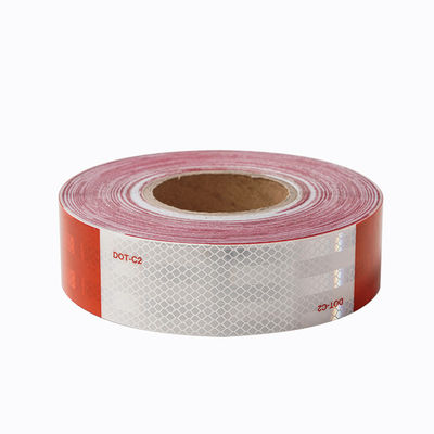 Harga yang bagus Acrylic Prismatic DOT C2 Reflective Tape Reflective Sticker Untuk Truk on line