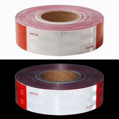 Harga yang bagus Custom Prismatic Dot C2 Reflective Tape Reflective Warning Sticker pada Truk on line