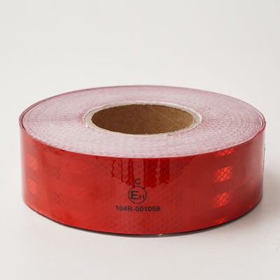 Harga yang bagus Disesuaikan ECE Reflective Tape Visibilitas Tinggi Retro Reflective Sticker on line