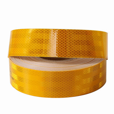 Harga yang bagus Pita Keselamatan Reflektif ECE 104R Kuning Perekat Diri Cerah untuk Truk on line