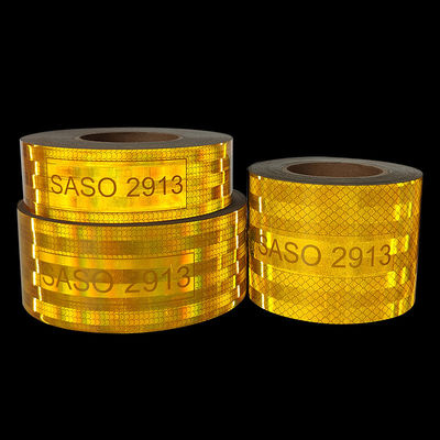 Harga yang bagus Konspicuity Acrylic SASO 2913 Pita reflektif untuk kendaraan on line