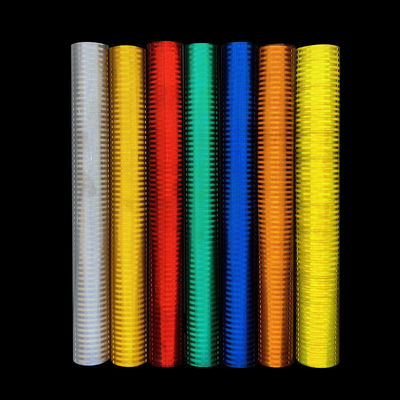 Harga yang bagus PET Micro Prismatic Reflective Sheet Vinyl Roll untuk Tanda Lalu Lintas on line