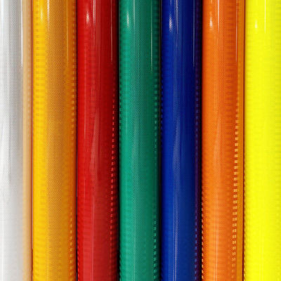 Harga yang bagus Self Adhesive PET Reflective Film Prismatic Reflective Sheet untuk Tanda Jalan Sementara on line