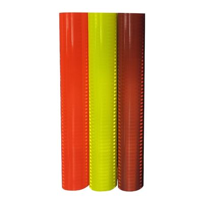 Harga yang bagus Putih Kuning Merah Warna HIP EGP Kelas 7-10 tahun Garansi Reflektif Sheet Vinyl Film untuk Keamanan Jalan Raya on line