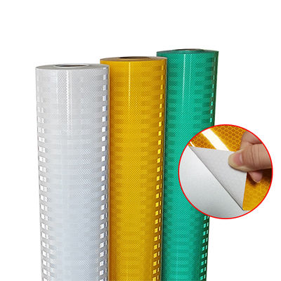 Harga yang bagus High Intensity Micro Prismatic Engineering Grade Film Reflektif Sheet Film PET Roll on line