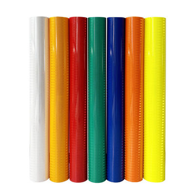 Harga yang bagus Vinyl foil lembaran reflektif EGP mikro prismatik untuk tanda konstruksi jalan on line