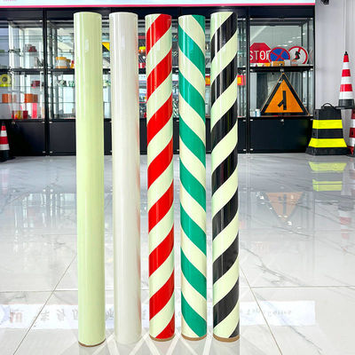 Harga yang bagus Vinil Berpendar dalam Gelap untuk Peringatan Keselamatan PVC Fotoluminesen Perekat Diri untuk Tanda Darurat dan Penanda Bahaya on line
