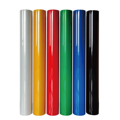 Harga yang bagus Plotter Cutting Engineer Grade Retro Reflective Vinyl Film Untuk Tanda Konstruksi on line