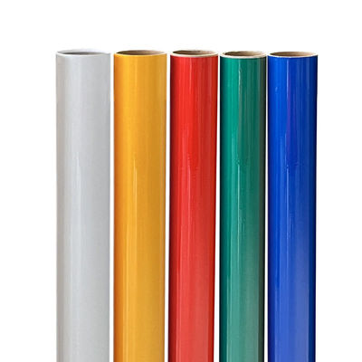 Harga yang bagus 5 Years Printable Adhesive Engineer Grade Reflective Cutting Vinyl for Temporary Signs on line