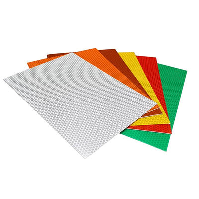 Harga yang bagus Glass Beads High Intensity Grade Reflective Sheeting Relfective Film for Traffic Signs on line