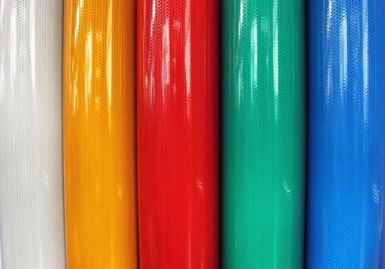 Harga yang bagus Lembaran Reflektif Kelas Intensitas Tinggi dengan Peningkatan Visibilitas untuk Papan Tanda Penting on line