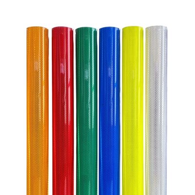 Harga yang bagus Lembaran Reflektif Kelas Berlian dengan Konstruksi Prisma Full-Cube dan Kepatuhan ASTM D4956 Tipe XI on line