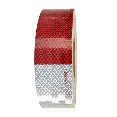 Harga yang bagus Aluminium Micro Prismatic DOT-C2 Reflective Tape Untuk Trailer Kendaraan Pemulihan on line