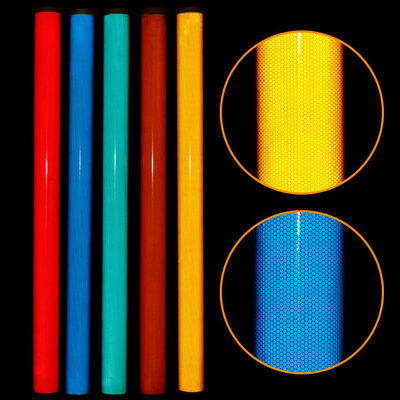 Harga yang bagus High Intensity Grade Reflective Sheet dengan Teknologi Glass Bead dan 10 Tahun Daya Tahan Luar Ruang on line