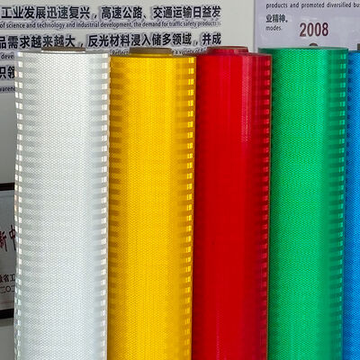 Harga yang bagus Terpal Reflektif Prismatik Intensitas Tinggi Untuk Rambu Lalu Lintas Jalan Raya on line